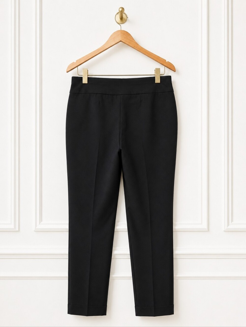 Style & Co Black Slim Ankle Pants with Zip Pocket Detail | Size Medium - Picture 6 of 8